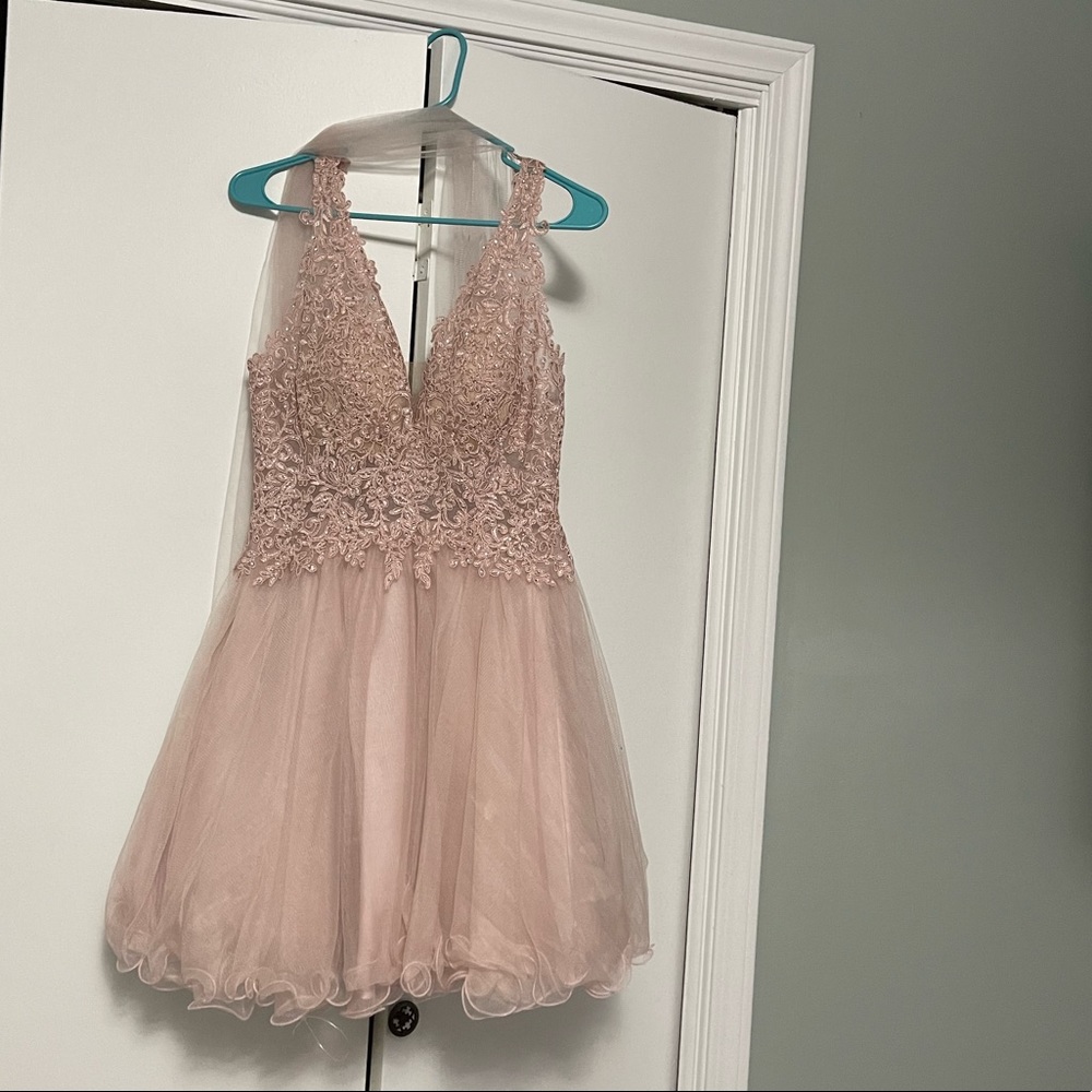 Beautiful pink dress only used once
